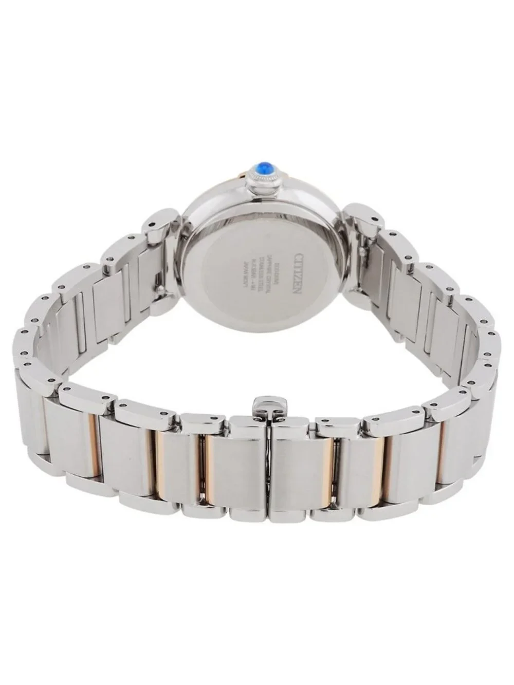 NWT Citizen L Mae White Mother of Pearl Dial Ladies Watch